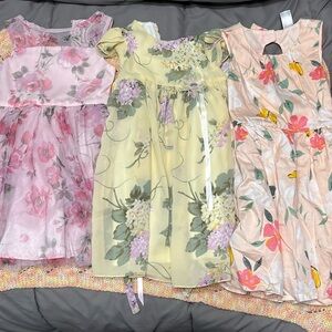 Girls 4/5T Dress Bundle (3 dresses)